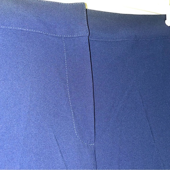 St John Emma Longe Straight Leg Ankle Women’s Pant in Marine NWT Size 10 - Picture 6 of 15
